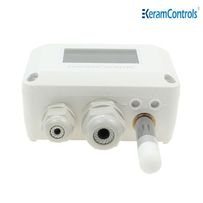 공기 덕트 장착 센서 전송기 온도 습도 RS485 IP65