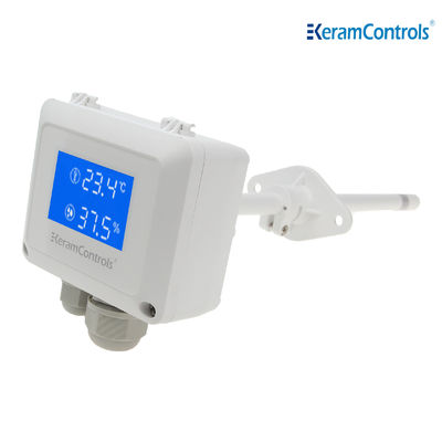 Hvac을 위한 4-20mA LCD 디스플레이 온도 습도 송신기