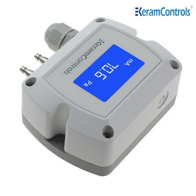 100Pa DPT 차압 전송기 1000Pa 4-20mA 빌딩 자동화