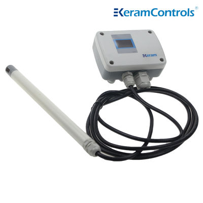 IP65 / NEMA 4 보호 기류 속도 송신기 16-24VAC 케이블 유형