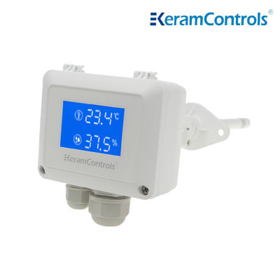 Hvac을 위한 4-20mA LCD 디스플레이 온도 습도 송신기