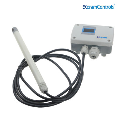 HVAC을 위한 0-90RH 기류 속도 송신기